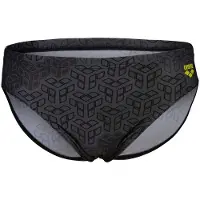 Arena - Camo Kikko Swim Briefs - Zwembroek 4, zwart/grijs