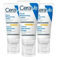 CeraVe 3x Hydraterende Gezichtscrème SPF 30 52 ml