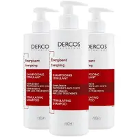 VICHY 3x Dercos Energising Shampoo 400 Ml