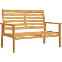 vidaXL Tuinbank 120 cm massief acaciahout