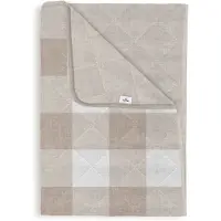 Zo! Home Quattro Bedsprei Sandy-Beige Patchwork Design