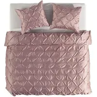 Yellow Suites Dekbedovertrek Nova Shady Pink 240 x 200/220 cm