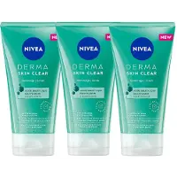 Nivea 3x Derma Skin Clear Gezichtsscrub 150 ml