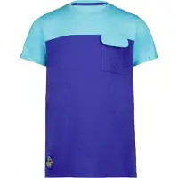4PRESIDENT T-shirt blauw Jongens Stretchkatoen Ronde hals Meerkleurig - maat 92