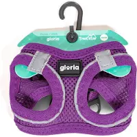 Big Buy Cooking Hondentuig Gloria Trek Star, paars, maat M, voor honden met een borstomvang van 32,8-35,4 cm en een ruglengte van 45-47 cm