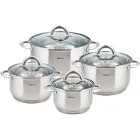 KINGHOFF 8 delige pannenset KH-4448