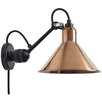 DCW éditions Gras n°304 Cable Wandlamp Raw Copper | Conical