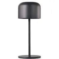 V-TAC VT-1181 Oplaadbare tafellamp - IP54 - Zwarte behuizing - 1,5 watt - 150 lumen - 2700K+5700K