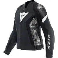 Dainese Avro 5 leren jas, zwart, maat 48, dames