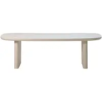 Giga Meubel Eettafel Maya Deens Ovaal Beige 240cm