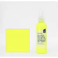 La Pajarita textielspray knutselverf 100ml neon geel textiel.