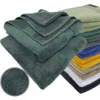 ISleep Terry Badlaken - 2 Stuks - 70x140 cm - Donker Groen