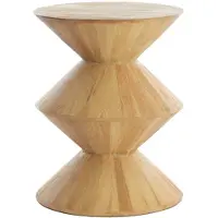 Light & Living bijzettafel Ø40x50 cm larus mango hout naturel