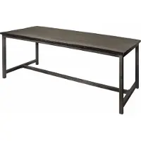 Tower Living Paterno - Diningtable 180x90 (Zwart, 180x90x78cm)
