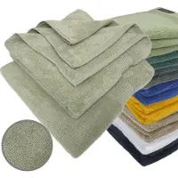 ISleep Terry Badlaken - 2 Stuks - 70x140 cm - Licht Groen