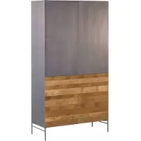 Tower Living Pandora Cabinet 4 drs. (Naturel, 111x202x45cm)