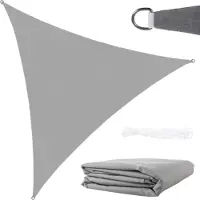 Gardlov Grijs Zonneschermzeil 4x4x4m - Uv-bescherming en Waterdicht