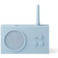 Lexon TYKHO3 FM-radio en draadloze luidspreker Lichtblauw (FM, Bluetooth), Radio, Blauw