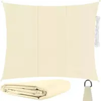 Gardlov Beige Zonneschermzeil 3x4m - Perfecte Schaduw en UV-bescherming