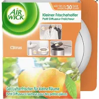 Airwick Luchtverfrisser voor kleine ruimtes - Vuilnisbakverfrisser - Citrusgeur - Kledingkast - Toiletruimte - Keukenkast - 30 Dagen frisheid - 1 Stuk