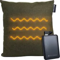 Silvergear Warmtekussen met Powerbank 30-45°C - Elektrisch Warmte Kussen met Accu - 3 Warmtestanden - Groen -