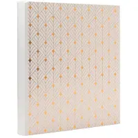 Exacompta Fotoalbum Exacompta 29x32cm 60 zwarte pagina's Néo Déco wit
