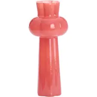 Light & Living Vaas Ø16x35,5 cm KORTESU glas roze