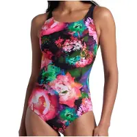 Arena Women's Roseland Swimsuit Swim Pro Black Multi Size: 36 | One-Pieces Outlet | Dames | Zwart