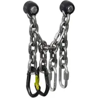 Dmm - Stal Bottom Rope/Lead Anchor - Zekeringspunt One Size, zwart/grijs