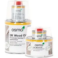 Osmo 2K Houtolie (kopie) 6100, Kleurloos mat 0,375 liter