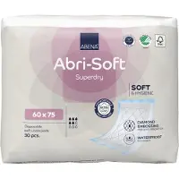 Abena Abri-Soft SuperDry 60 x 75 cm - 4 pakken van 30 stuks