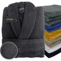 ISleep Terry Badjas - 100% Katoen - Unisex - Maat M - Zwart