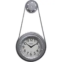 Volt! VOLT - klok - tandwiel klok - wandklok - muurklok - Afm. 30.5 cm