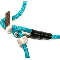 Mystique Field Trial Moxon 6mm 150cm turquoise met hoornstop