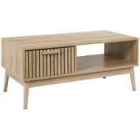 Home Deco Factory Klaus salontafel - hout - 100x50 cm