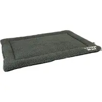 Pet-Joy The DoggyWool Blanket Dark Grey L 89x59 cm | Kussens, kleden en manden