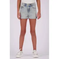 Vingino Korte broek high waist Dewi Meisjes Blauw 128