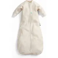 ErgoPouch Jersey Slaapzak met mouwen - 1.0 Tog - Baby Slaapzak - Slaapzakken - Slaapzak kind - Slaapzak 80 cm - Oatmeal Marle