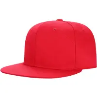 LGT JWLS Effen Hiphop Baseball Cap van Katoen - Rood