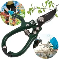 Sarcia.eu Handmatige SNOEISCHAAR VOOR TAKKEN, heggenschaar, GEBOGEN mes, SCHERP 16 cm