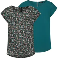 ONLY - ONLVIC LIFE S/S MIX TOP 2PK PTM - Meisjes - Blouses