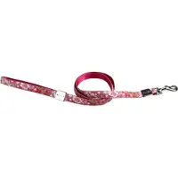 Papillon Pet Products PAPILLON Hula-Hula Hondenriem / Hondenlijn - 170357 - Nylon - Roze - Breedte: 20 mm - Lengte: 120 cm