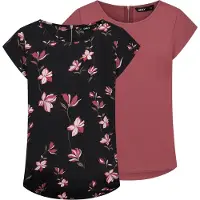 ONLY - ONLVIC LIFE S/S MIX TOP 2PK PTM - Meisjes - Blouses