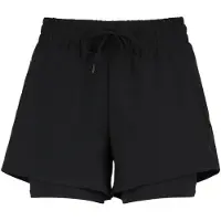 Heber Peak - Women's WildwoodHe. 2in1 Shorts - Hardloopshort XL, zwart