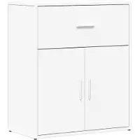 vidaXL Dressoir 60x31x70 cm bewerkt hout wit