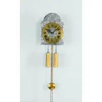 AMS Moderne wandklok mechanisch met slinger