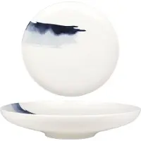 Bonna Diepbord blue wave porselein 25 cm (1300cc) set van 6