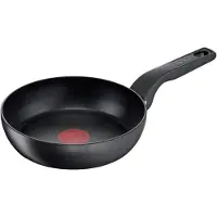Tefal Hard Titanium Pro Koekenpan - Ø20cm - Extra diep - Inductie - Aluminium - Zwart