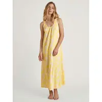 Calida Yellow Nachthemd 31294 Golden Cap - maat M