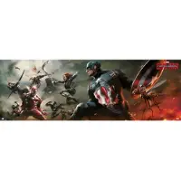Merkloos Poster Marvel Captain America Civil War 158x53cm